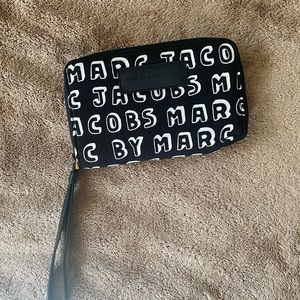 Marc by Marc Jacobs neoprene logo wallet